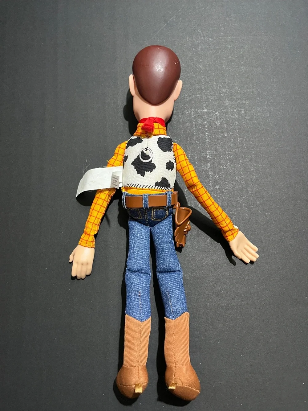 Disney Pixar Push Belly Talk 15” Toy Story Woody Doll Figure Thinkway Toys